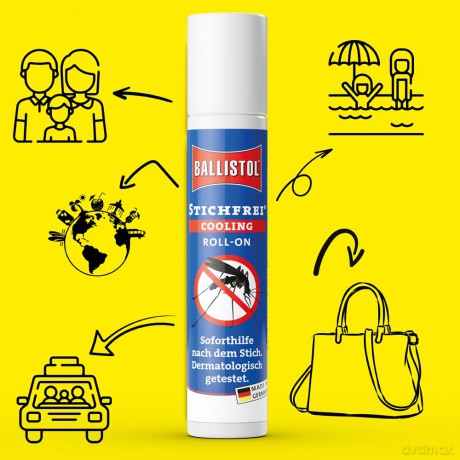 BALLISTOL STICHFREI COOLING ROLL-ON Mźc