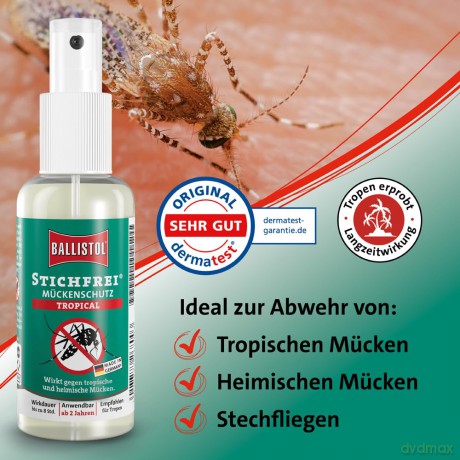 BALLISTOL STICHFREI TROPICAL Mźckenschu