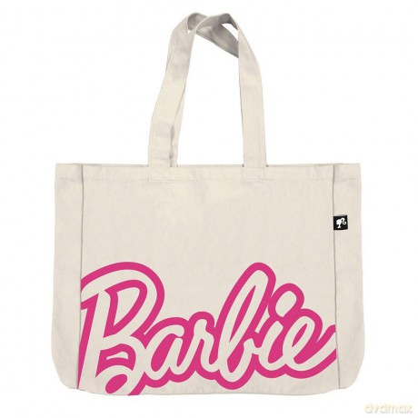 BARBIE - Logo - Big Canvas Bag - 46x40,5