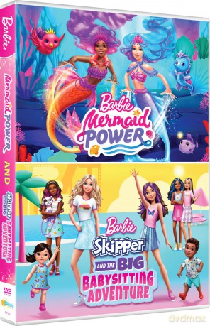 Barbie Double Feature: Barbie: Mermaid Power [DVD]