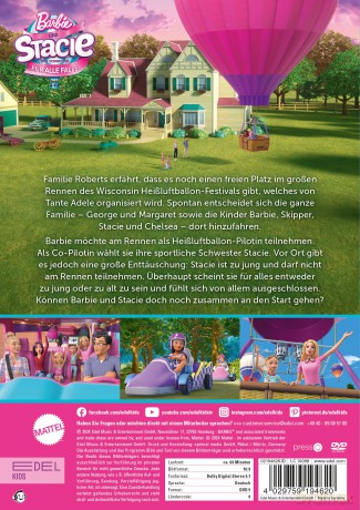 Barbie-Stacie-Schwester,DVD Film [DVD]
