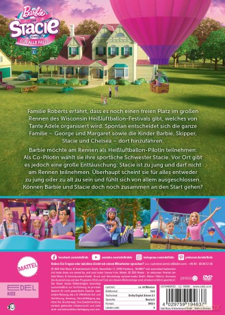 Barbie-Stacie-Schwester,DVD Film (LTD.) [DVD]