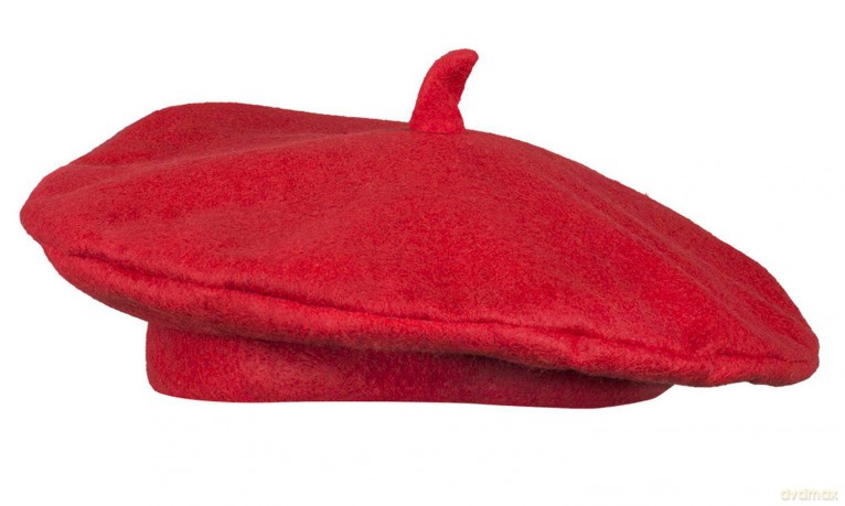 Baret Frankrijk rood