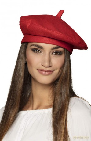 Baret Frankrijk rood