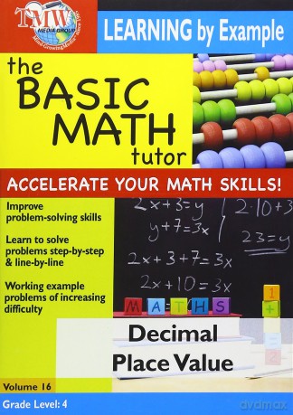 Basic Math Tutor Decimal Place Value [DVD]