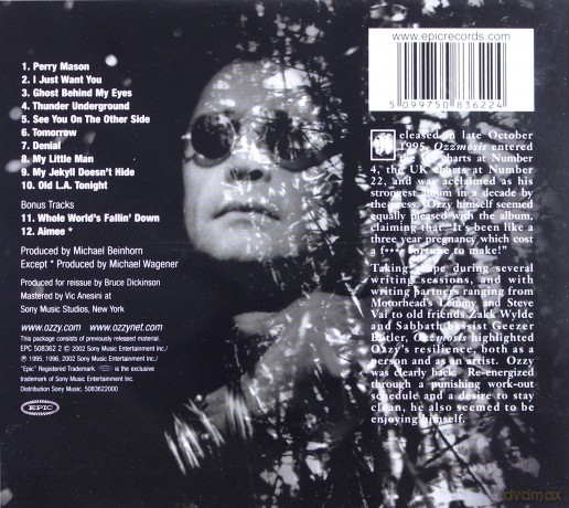 Ozzy Osbourne: Ozzmosis [CD]