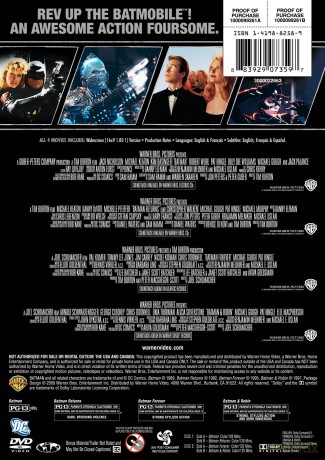 Batman Collection: 4 Film Favorites [2DVD]