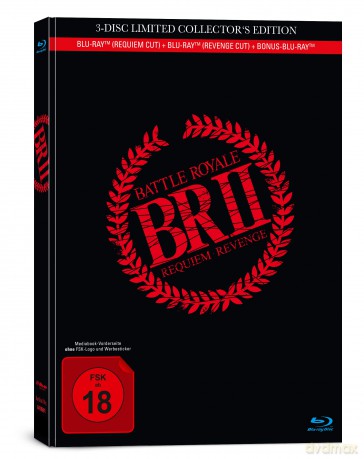 Battle Royale 2-Requiem: Revenge Cut-3-D [3xBlu-Ray]
