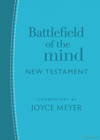 Battlefield of the Mind New Testament Arcadia Blue Leather [KSIĄŻKA]