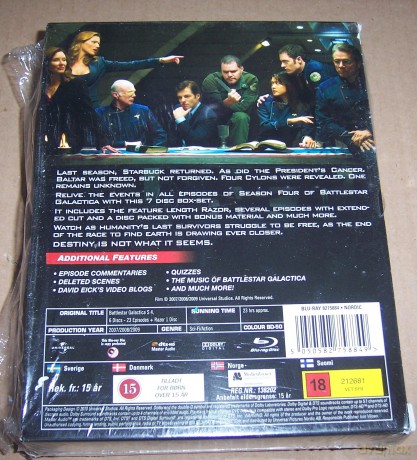 Battlestar Galactica-Fourth And Final Season -Br- [DVD]