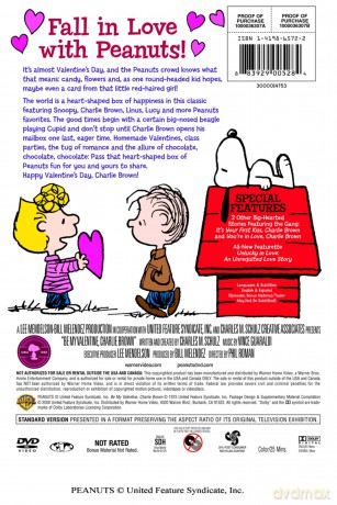Be My Valentine Charlie Brown [DVD]