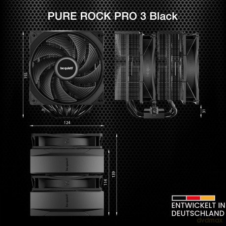 be quiet! Kźhler PURE ROCK PRO 3