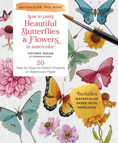 Beautiful Butterflies and Flowers [KSIĄŻKA]