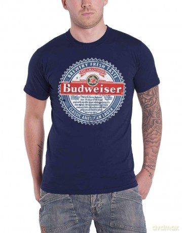 BEER - Budweiser American Lager - T-Shir