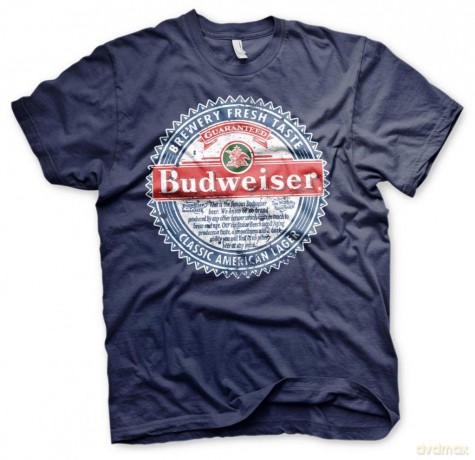 BEER - Budweiser American Lager - T-Shir