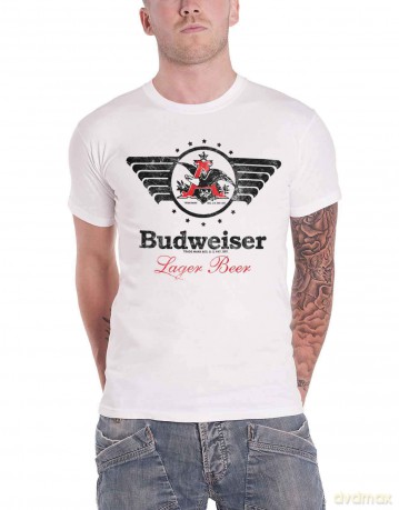 BEER - Budweiser Vintage Eagle - T-Shirt