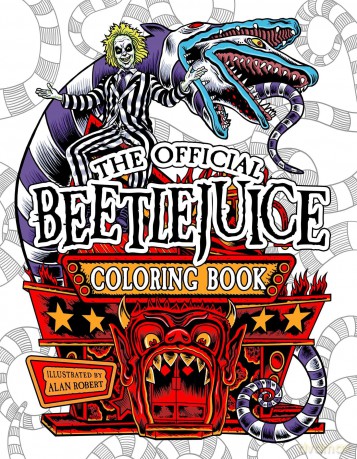 Beetlejuice The Official Coloring Book [KSIĄŻKA]