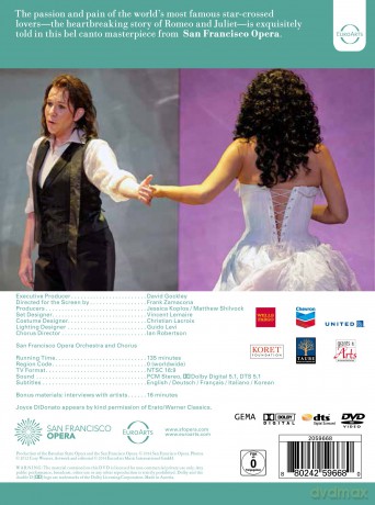 Bellini: I Capuleti E I Montecchi - The Capulets Amd The Montagues [2DVD]