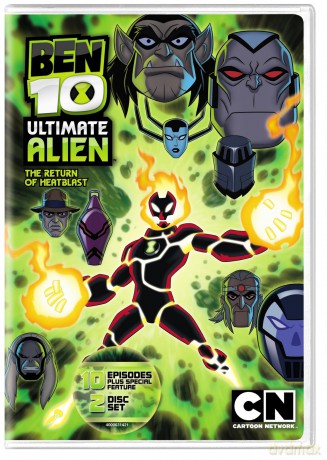 Ben 10 Ultimate Alien: The Return Of Heatblast [2DVD]