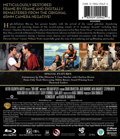Ben-Hur: 50th Anniversary Edition [2xBlu-Ray]