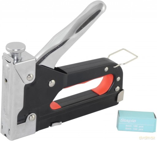Benson Tacker Nietmachine 4 - 12 mm - Handmodel - Inclusief 200 Nieten