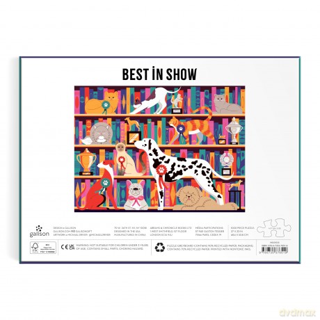 Best In Show 1000 Piece Puzzle [KSIĄŻKA]