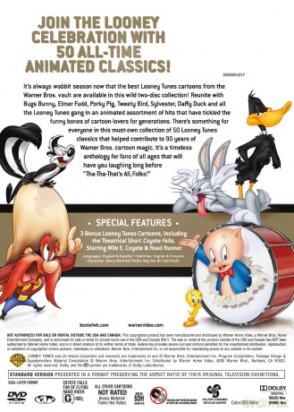 Best Of Warner Bros. 50 Cartoon Collection: Looney Tunes [2DVD]
