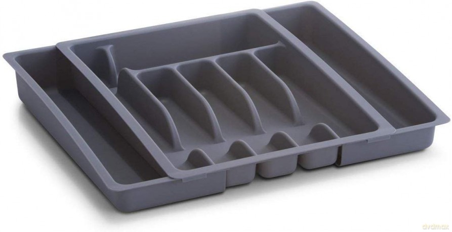 Besteckkasten grau