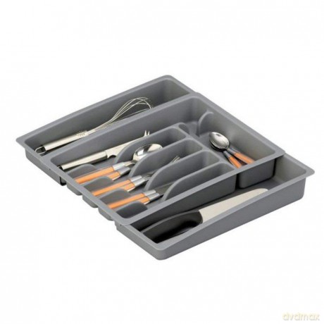 Besteckkasten grau