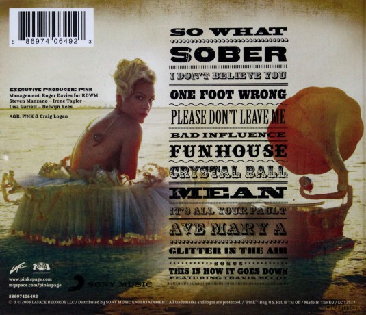 P!nk (Pink): Funhouse [CD]