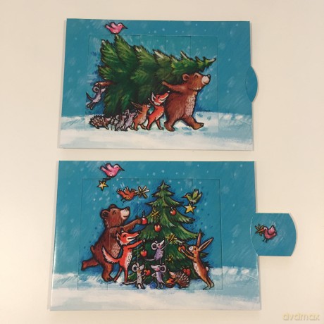 Bewegende Kaart - Kerstboom Versieren