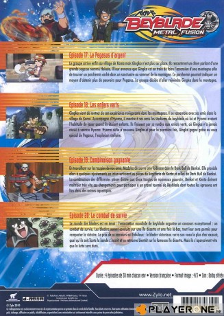 Beyblade Metal Fusion Le Pegasus D Argent [DVD]