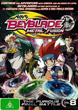 Beyblade Metal Fusion-Furious Final Battle 8 [DVD]