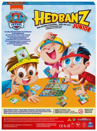 BGM Hedbanz Junior Paw Patrol