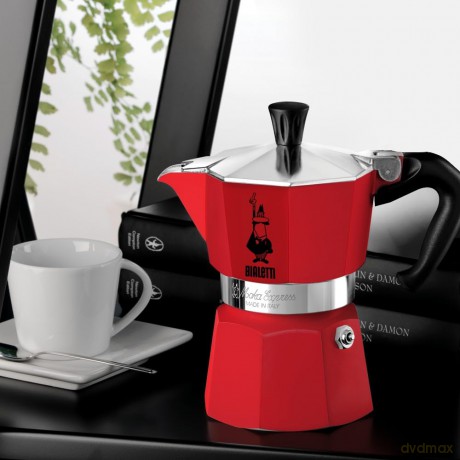Bialetti Moka Express Rot, Espressokoche