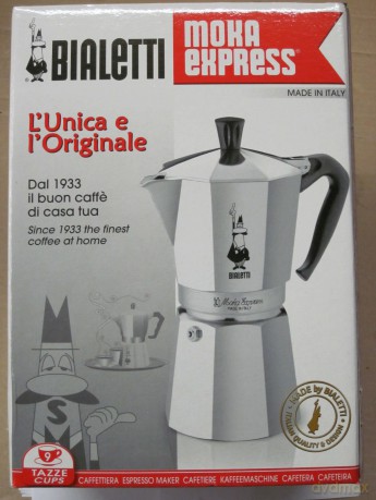 Bialetti Moka Express, Espressokocher fź