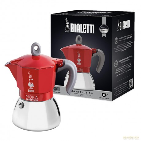 Bialetti Moka Induktion, Rot, Espressoko
