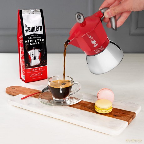 Bialetti Moka Induktion, Rot, Espressoko