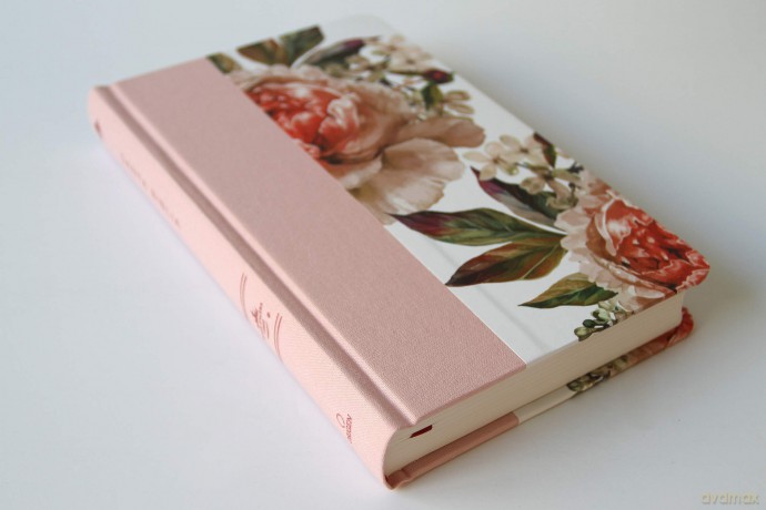Biblia Reina Valera 1960 Letra Grande. Tapa Dura, Tela Rosada Con Flores, Tamano [KSIĄŻKA]
