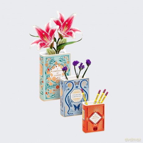 Bibliophile Vase 2 [KSIĄŻKA]