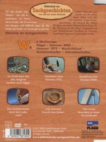 Bibliothek Sach-(W4)6 Werkzeuge [DVD]