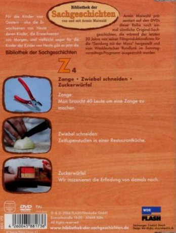 Bibliothek Sach-(Z4)Zange,Zwiebel,Zucker [2DVD]