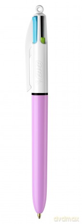 Bic - Bic 4-farben-kugelschreiber Fun Lila Sch
