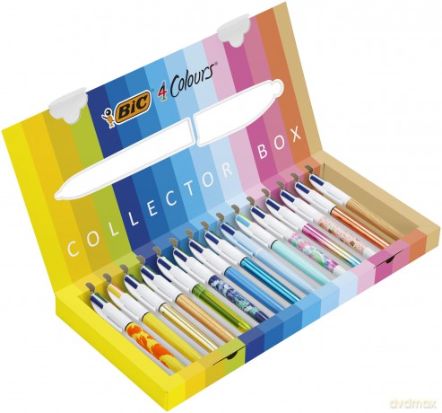 Bic: BIC 4-Farben-Kugelschreiber 4 Colours bu