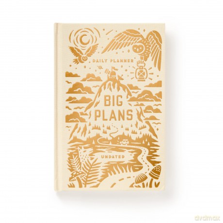 Big Plans Undated Standard Planner [KSIĄŻKA]
