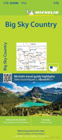Big Sky Country Zoom Map 172 [KSIĄŻKA]