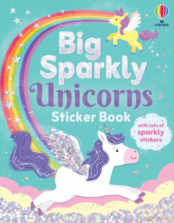 Big Sparkly Unicorns Sticker B [KSIĄŻKA]