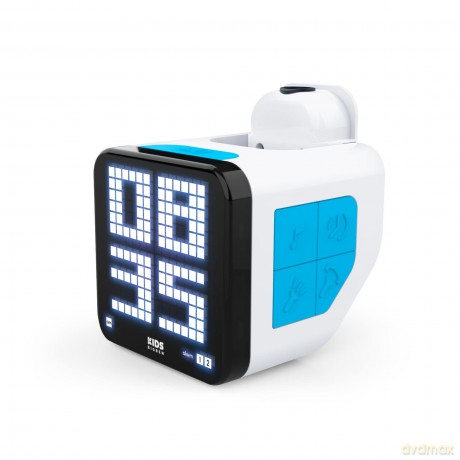 Bigben: Bigben Wekker Met Projectie Wit/ Blauw