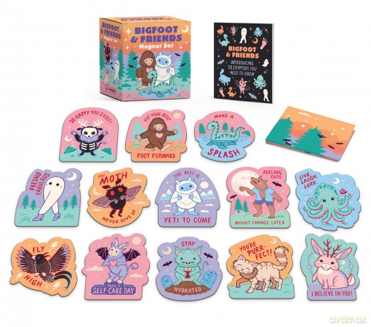 Bigfoot Friends Magnet Set [KSIĄŻKA]