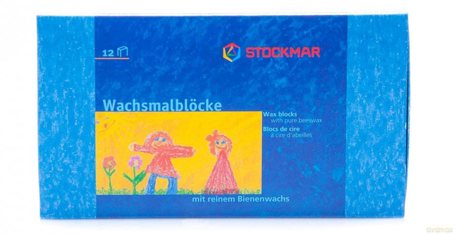 Bijenwasblokjes - 12 Kleuren